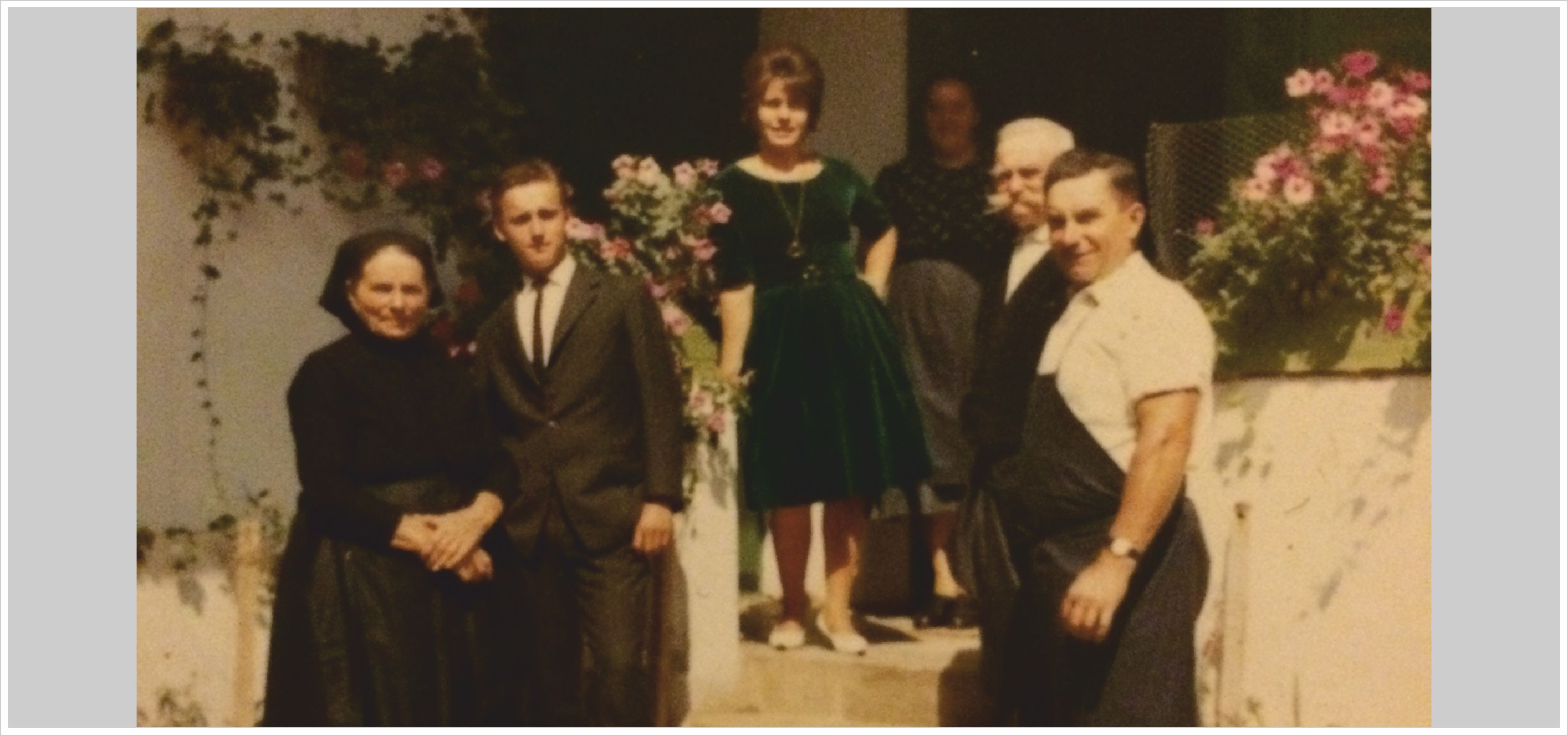 Familie Rohrer um 1960